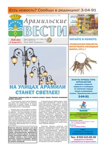 Арамильские вести № 46 (894) от 20 ноября 2013 г.